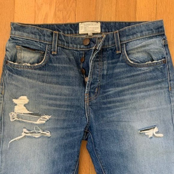 Current/Elliot Slouchy Skinny Destroyed Zephyr Sz 28 - Picture 2 of 5
